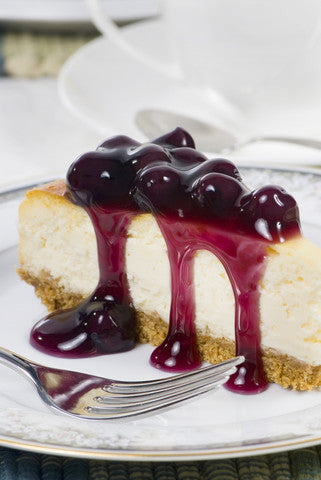 eggless_blueberry_cheesecake