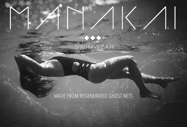 Manakai Swimwear made from Regenerated Nylon