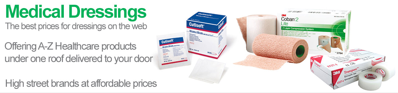 Medical Dressings: Great deals on Branded medical dressings on the web