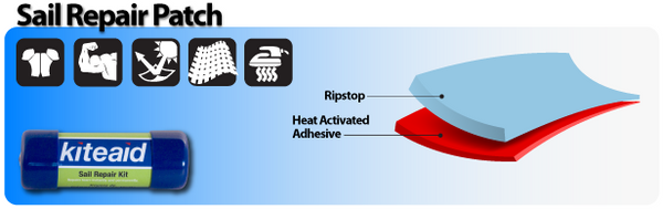 The Sail Repair kit is the easiest repair product to use, making multi-dimensional repairs a cinch.