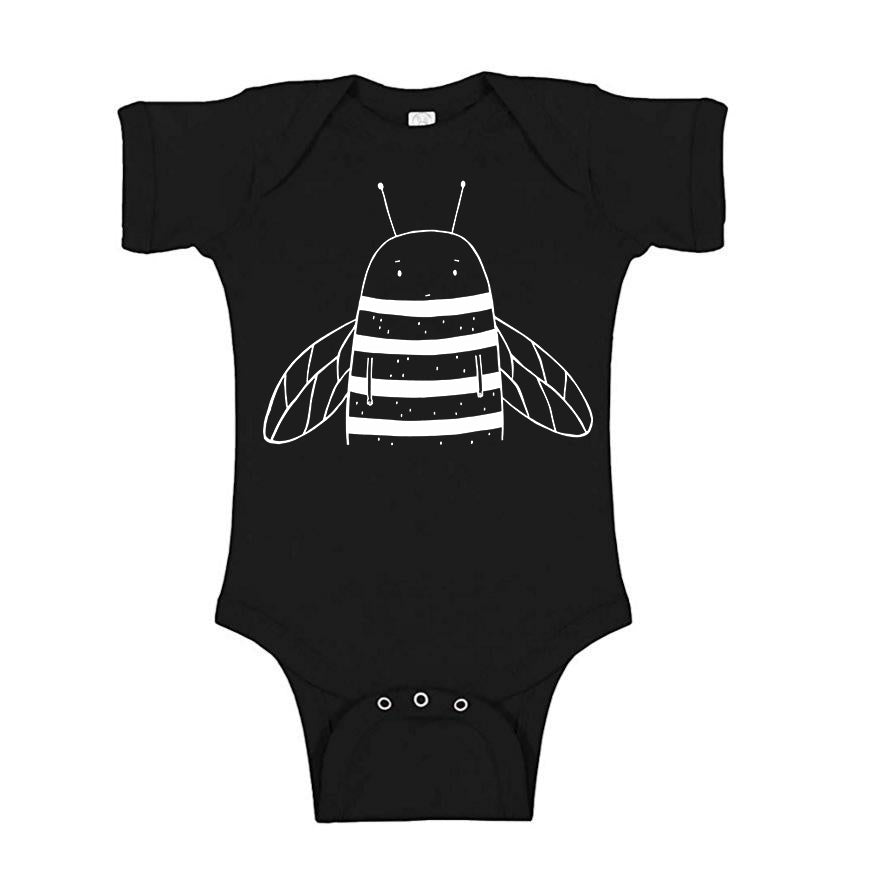 bumble bee onesie baby