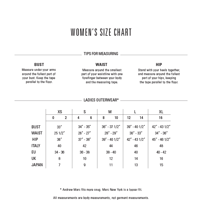 moncler womens jacket size chart