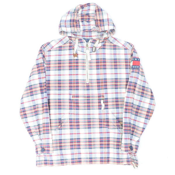 plaid tommy hilfiger hoodie