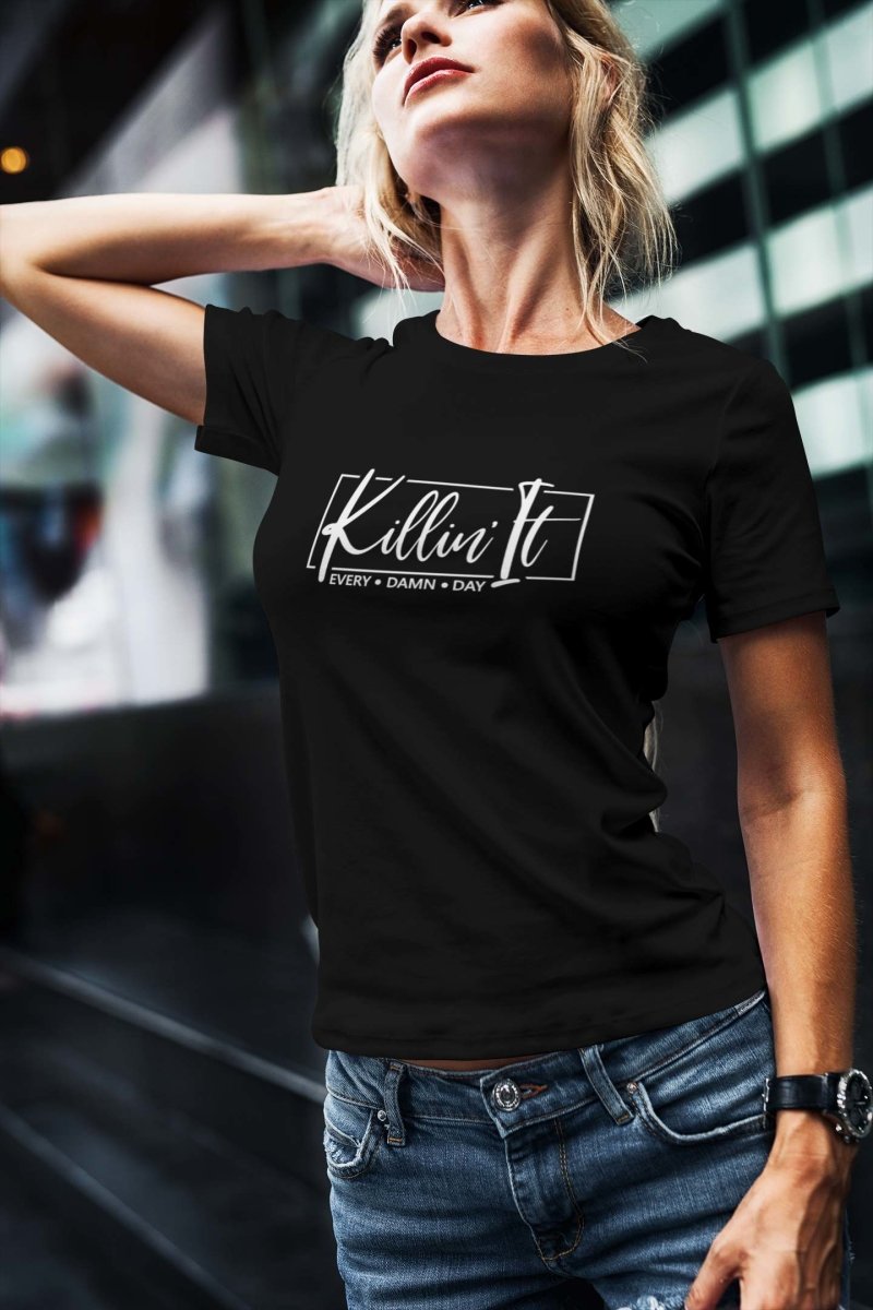 Stylish T shirts for women / Athleisure | Killin It – Gymate Pro