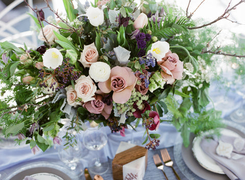 Trendy Bride Magazine: Hornblower San Francisco Bay Wedding Photoshoot featuring Gorgeous and Green Florals