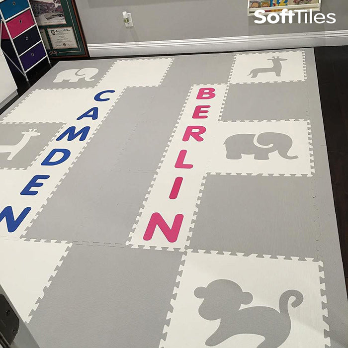 SoftTiles Play Mat with Softer Colors
