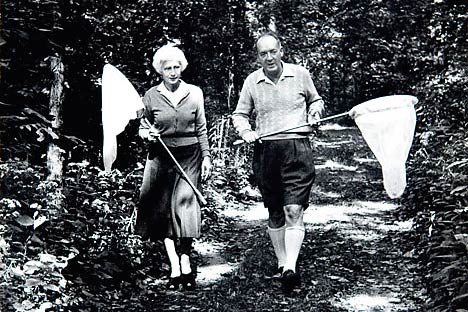 Vladimir Nabokov on butterfly trail