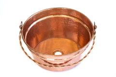 Glossy Copper Custom Sink