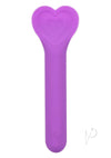 Bliss Liquid Silicone Lover Rechargeable Vibrator - Purple