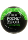 ZOLO Pocket Pool Straight Shooter Masturbator Sleeve - Green