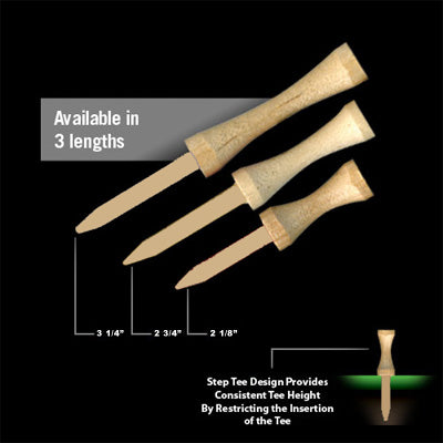 Pride Step Golf Tee Lengths