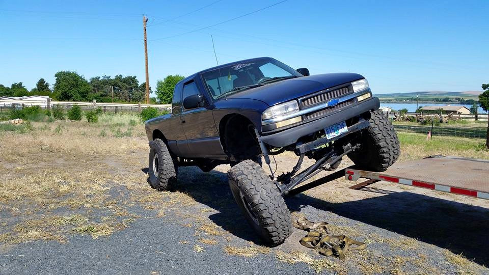 2000 chevy s10 4x4 lift kit