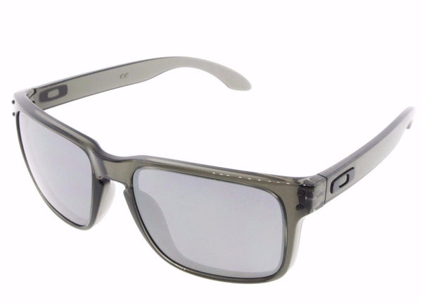 oakley holbrook sunglasses grey smoke black iridium