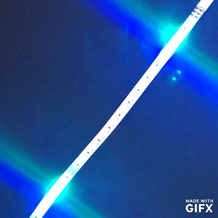 30cm Flashing Flex Strip - RGB White Back – First LED Lighting