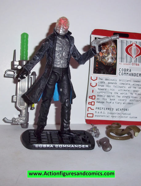 cobra commander gi joe action figure