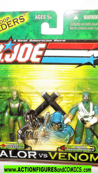 Action Force/GI Joe Valor vs Venom Cobra Night Creeper Ninja 