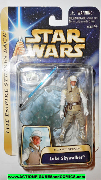 Hasbro 84727 Star Wars Luke Skywalker Hoth Attack Figure Empire Strikes Back for sale online