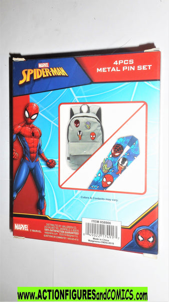 Marvel Avengers 4 Pcs Metal Pin Set Free Shipping New in Box 