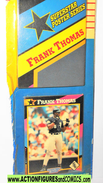 1992 Kenner Starting Lineup Frank Thomas Chicago White Sox with Poster & Card 