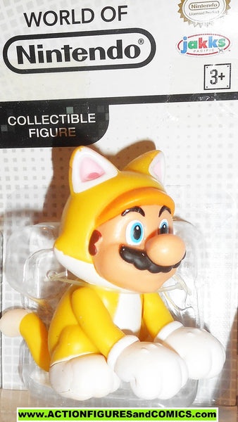 World Of Nintendo Mario Cat Suit 2 Inch Super Mario Bros Jakks Pacific Actionfiguresandcomics 4633