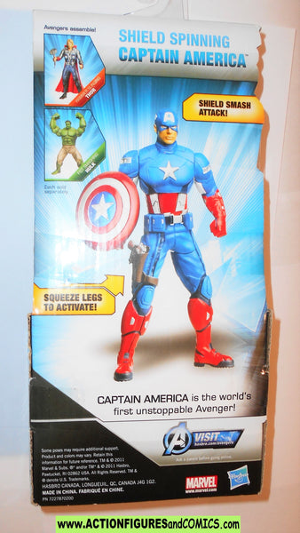 Marvel Mighty Battlers Captain America 6 Inch 2011 Mcu Moc Mib Actionfiguresandcomics 