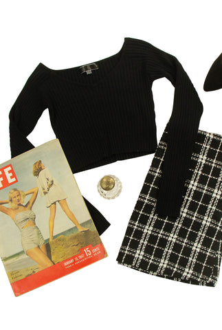 Merry and Bright Sherpa in Black