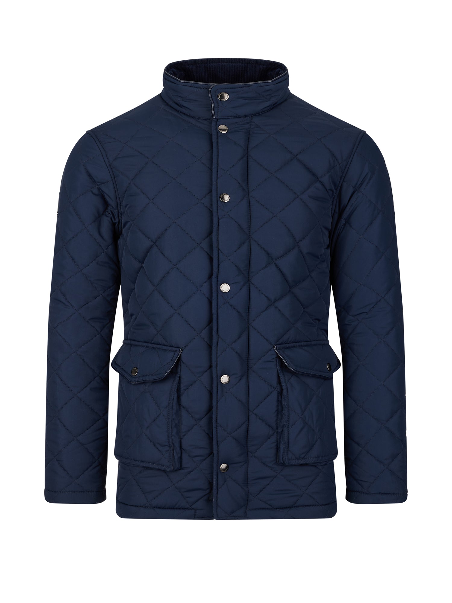 Classic Quilted Field Jacket - Navy