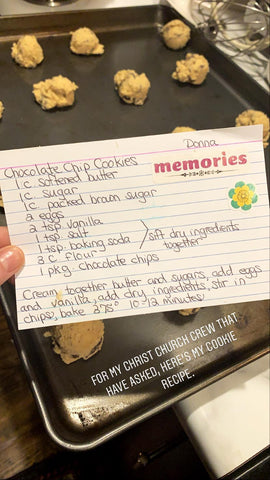 chocolate chip cookie recipe