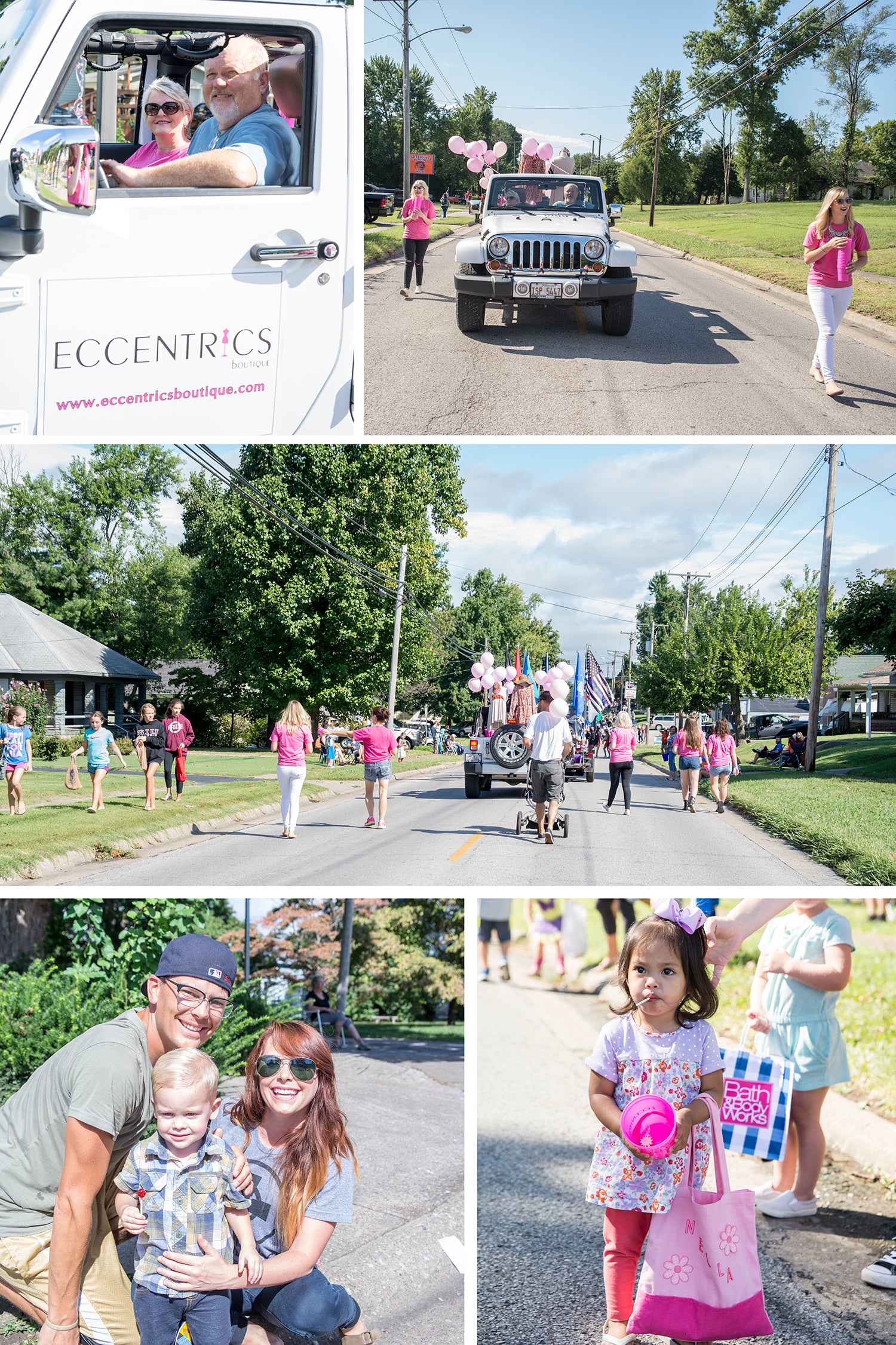 Eccentrics Boutique at Carterville Free Fair Parade