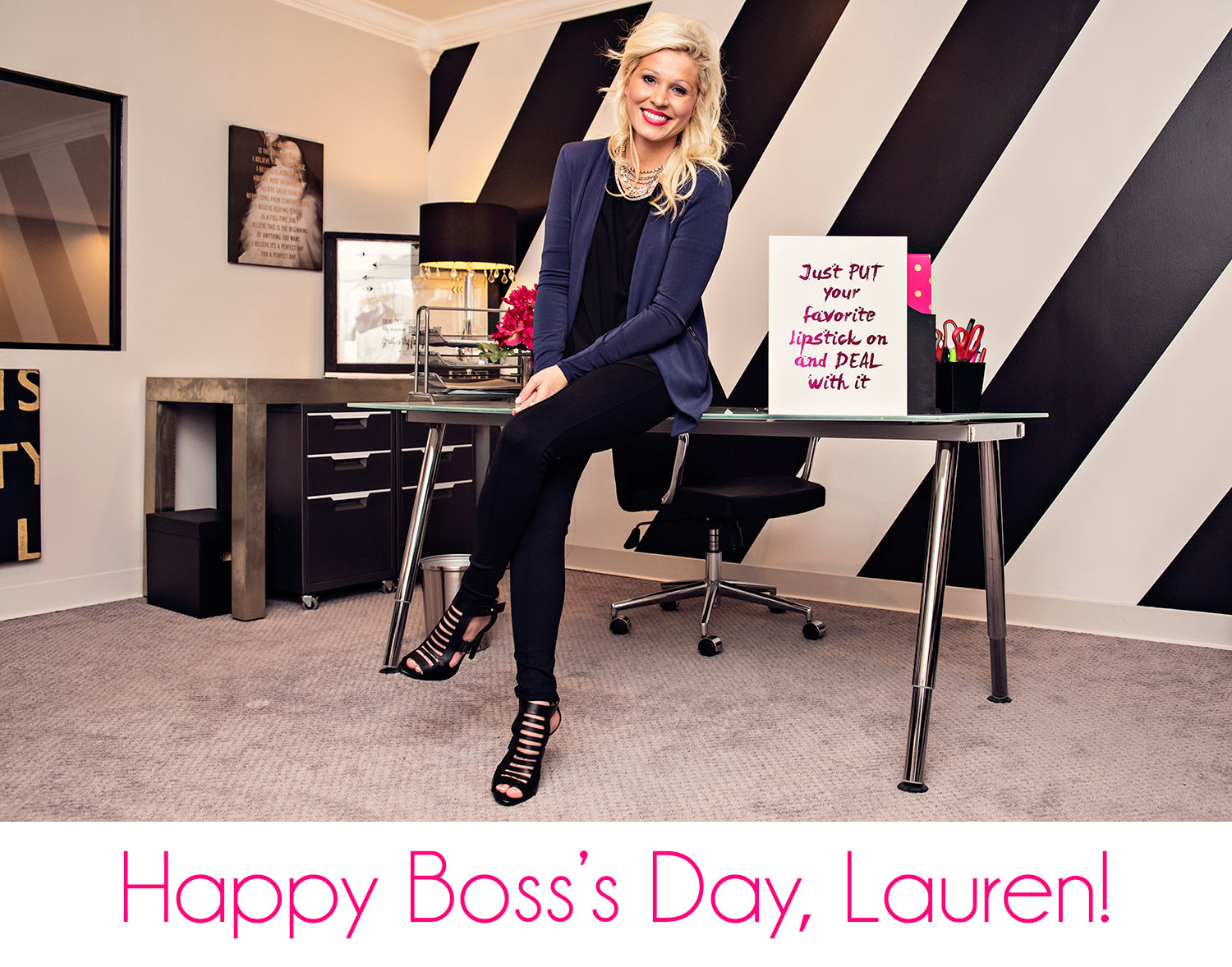 Happy Boss's Day to Lauren Craig of Eccentrics Boutique