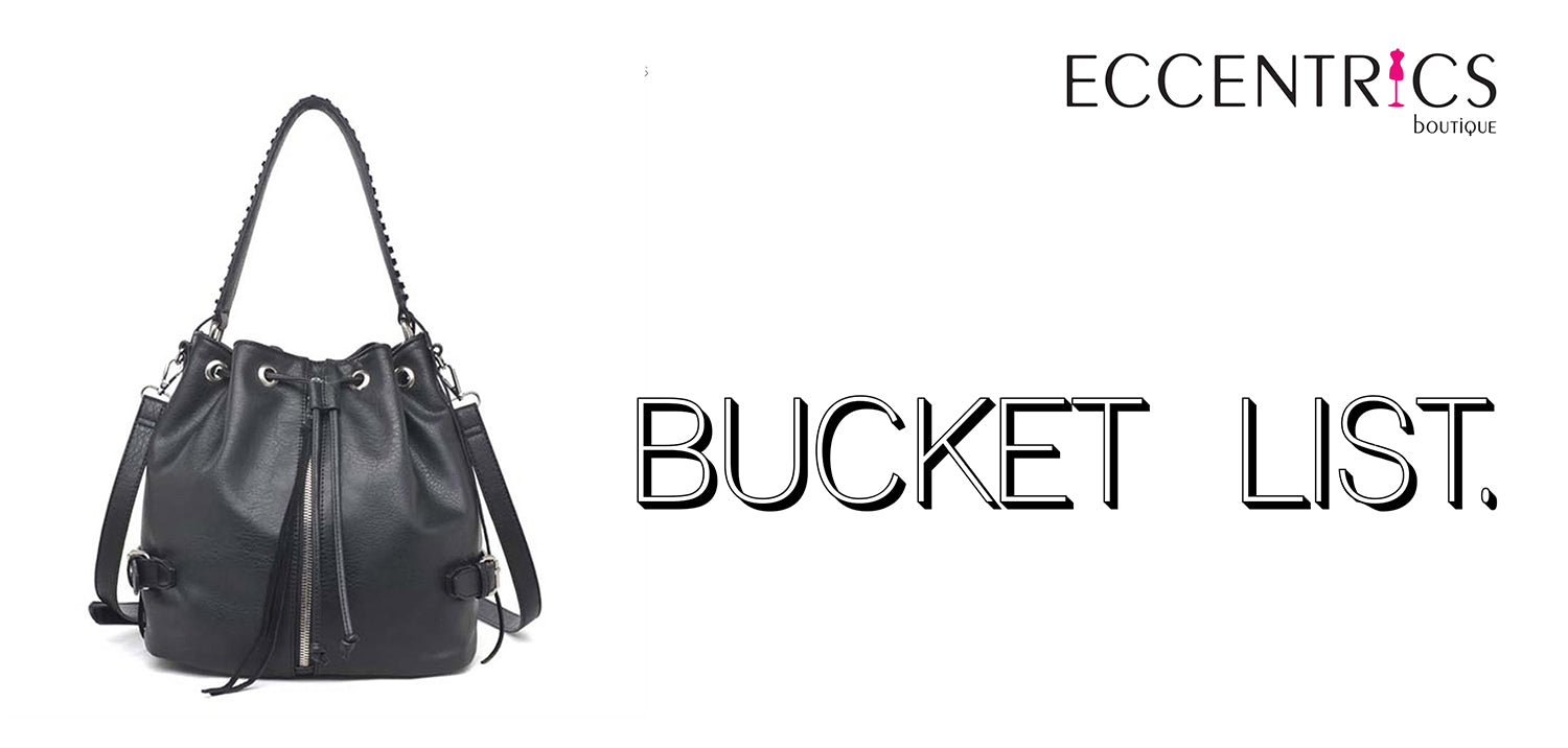 Bucket bag.