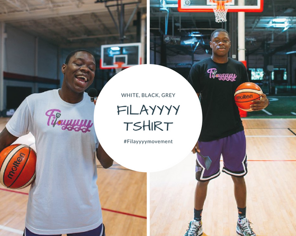 Filayyyy tshirts and deuce brand basketball wristbands