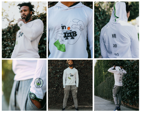 in the lab ten000hours and deuce brand basketball hoodie
