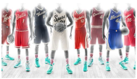 NBA Christmas Day Uniforms