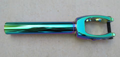 DIS Arrowhead Threadless Scooter Fork – Oil Slick