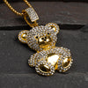 Pandantiv cu Lantisor Sweet Bear Gold