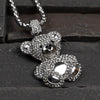 Pandantiv cu Lantisor Sweet Bear Silver