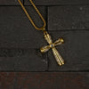 Pandantiv cu lantisor Empire Cross Gold