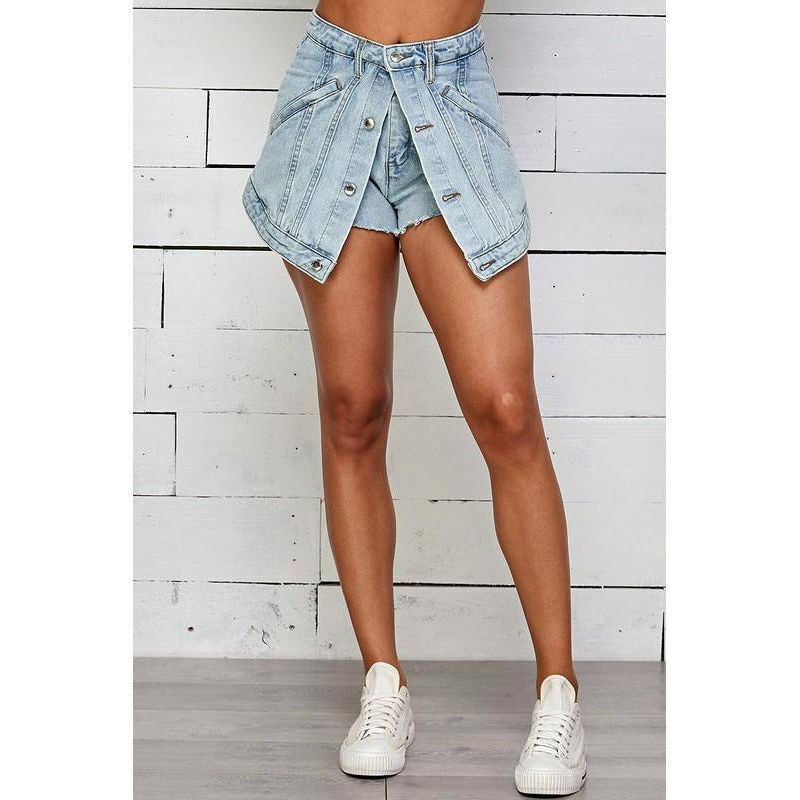 Lizza Demin Skort short