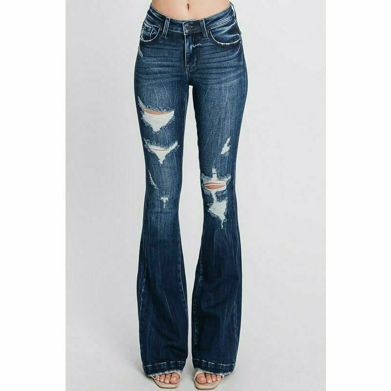 Hayden Distressed Petra Denim Jeans (pre-order)