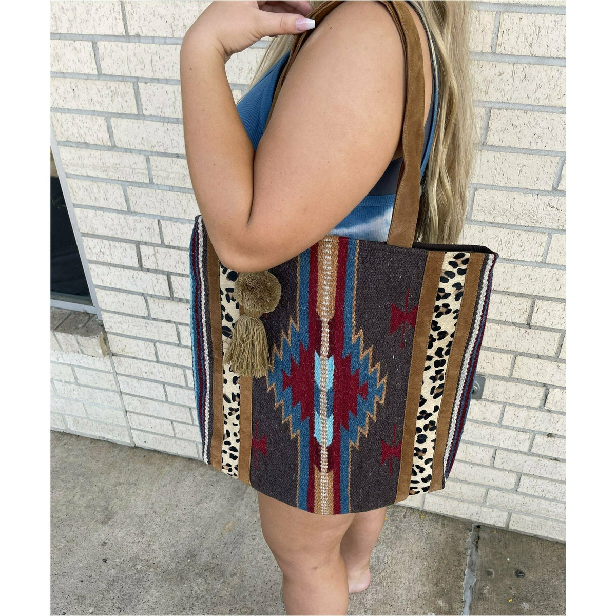 Morgan Aztec Tote Bag