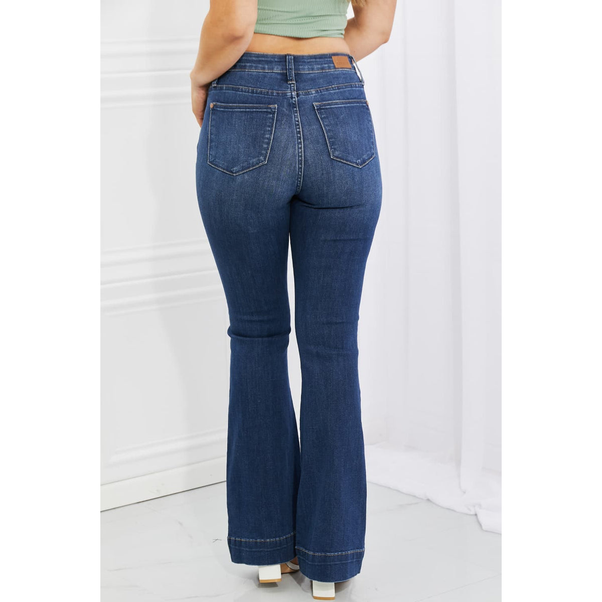 Judy Blue Olivia Full Size High Waisted Flare Jeans