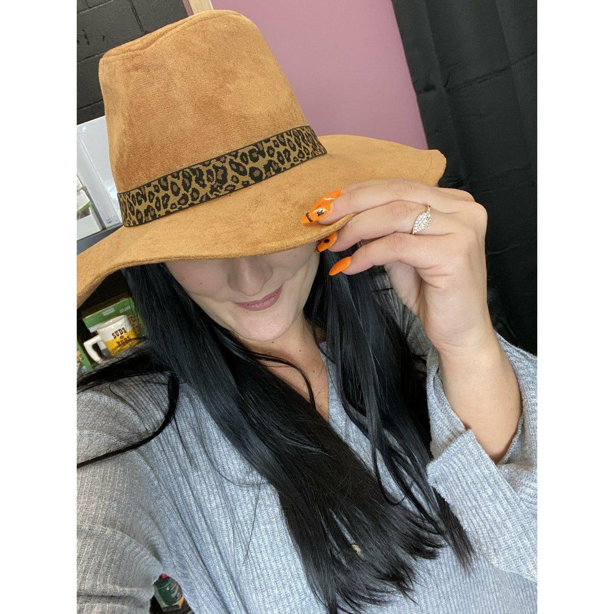 Wild Side Tan Fedora