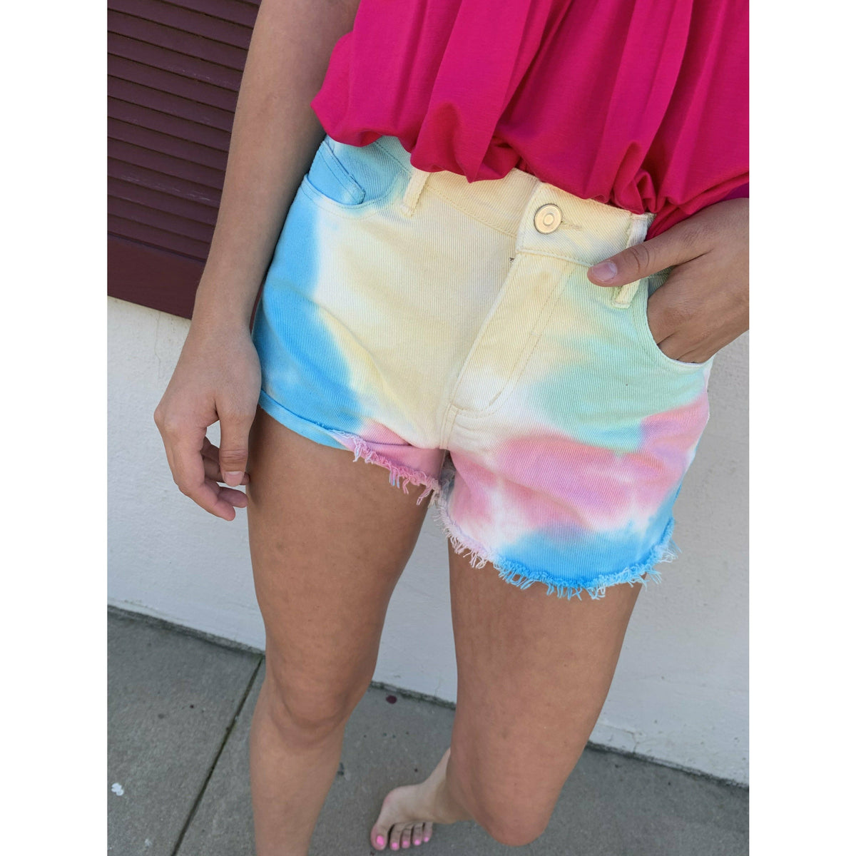 Outta Space Tie Dye Shorts