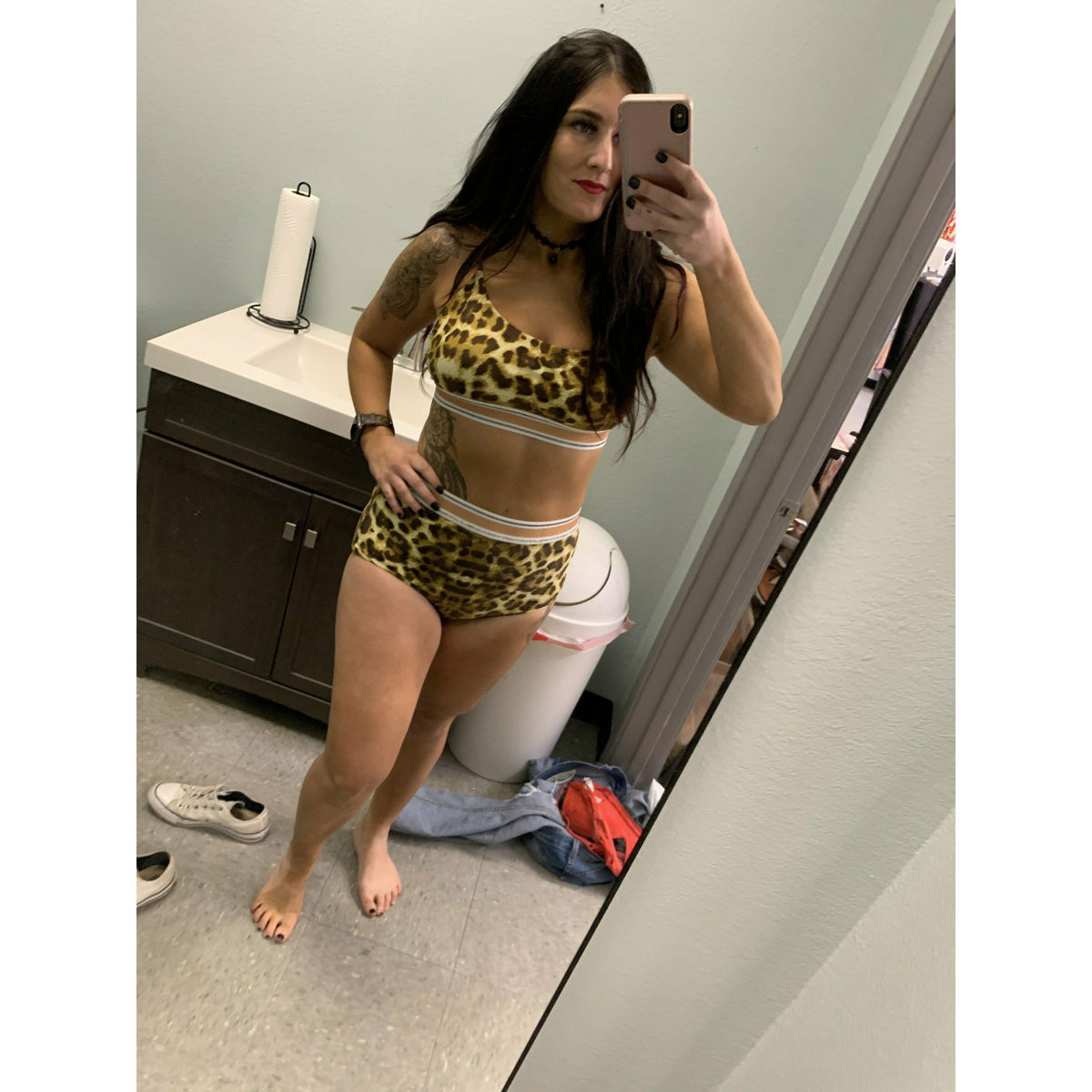 Wild About You Leopard High Waisted Bikini