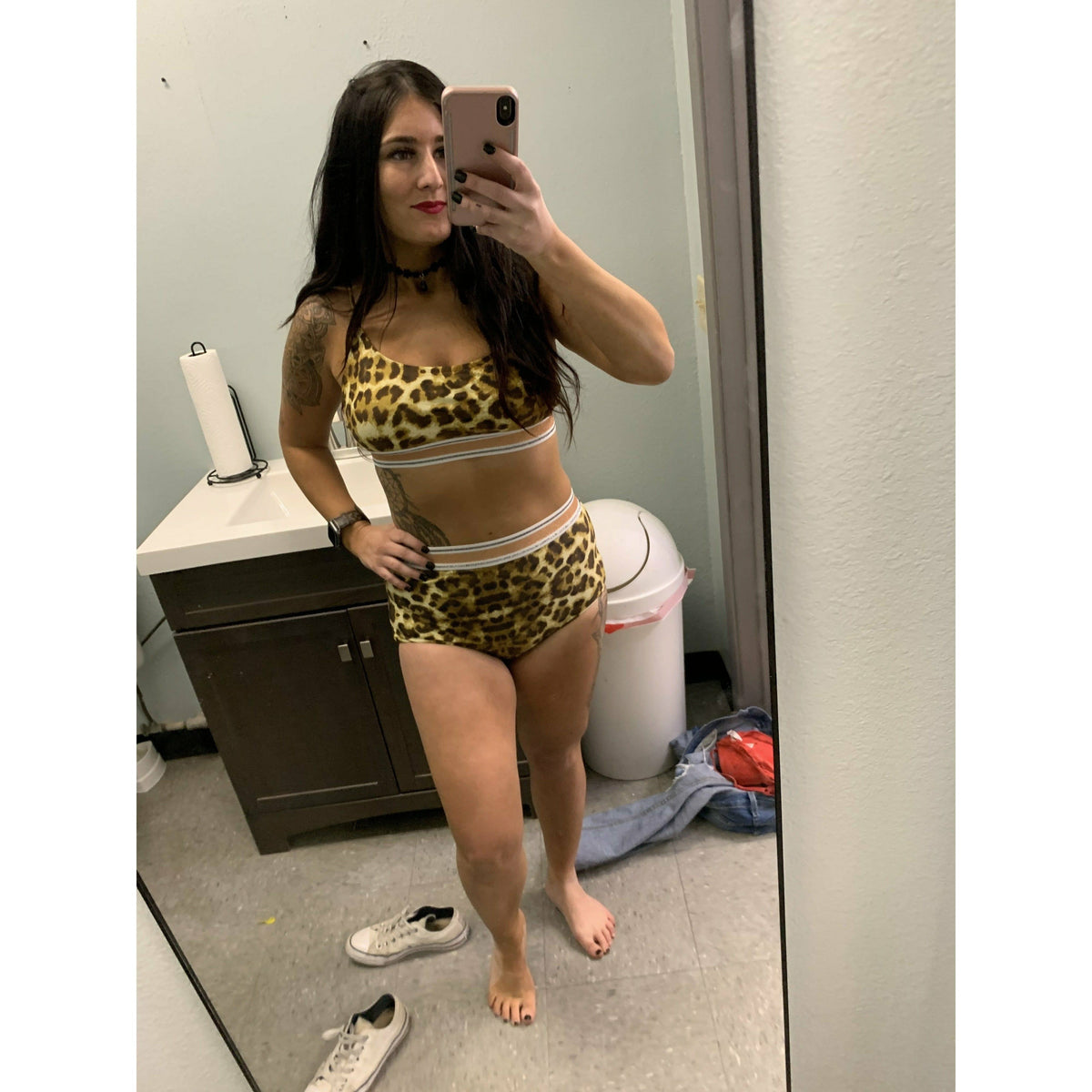 Wild About You Leopard High Waisted Bikini