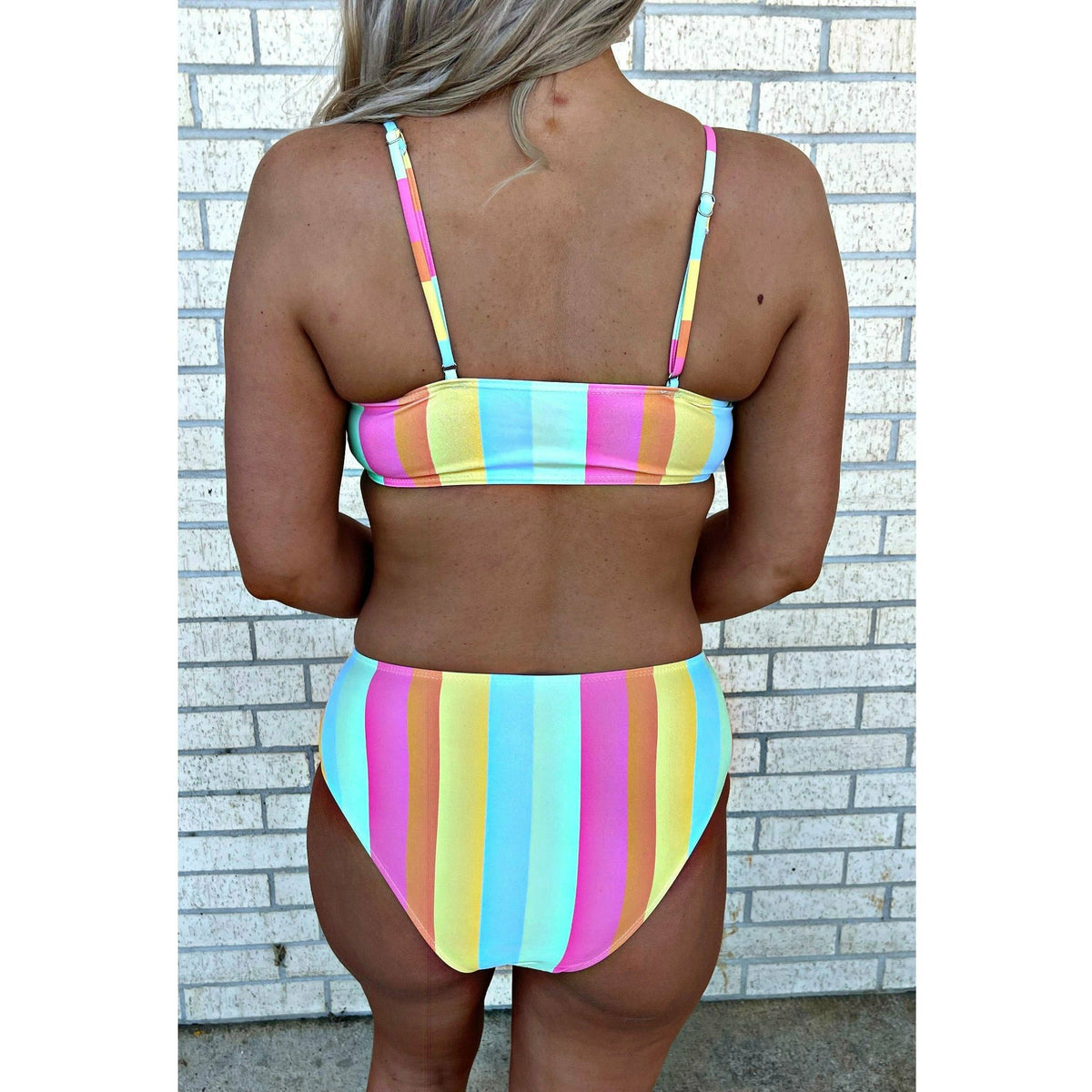 Take the day off Stripe Bikini