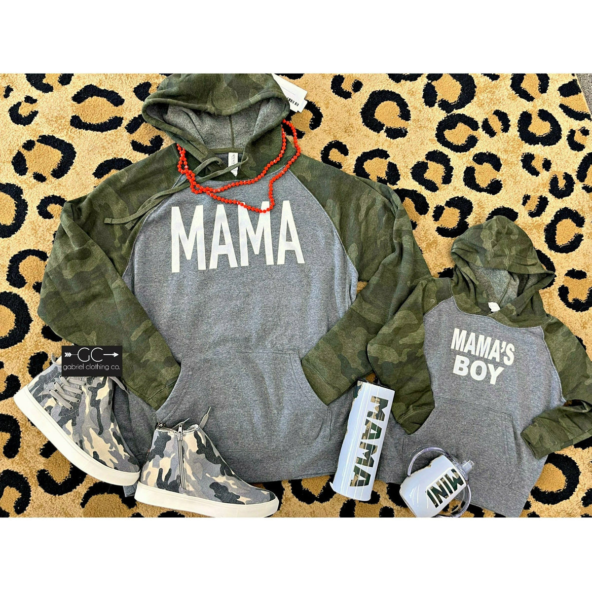 Mama&#39;s Boy Soft Hoodie