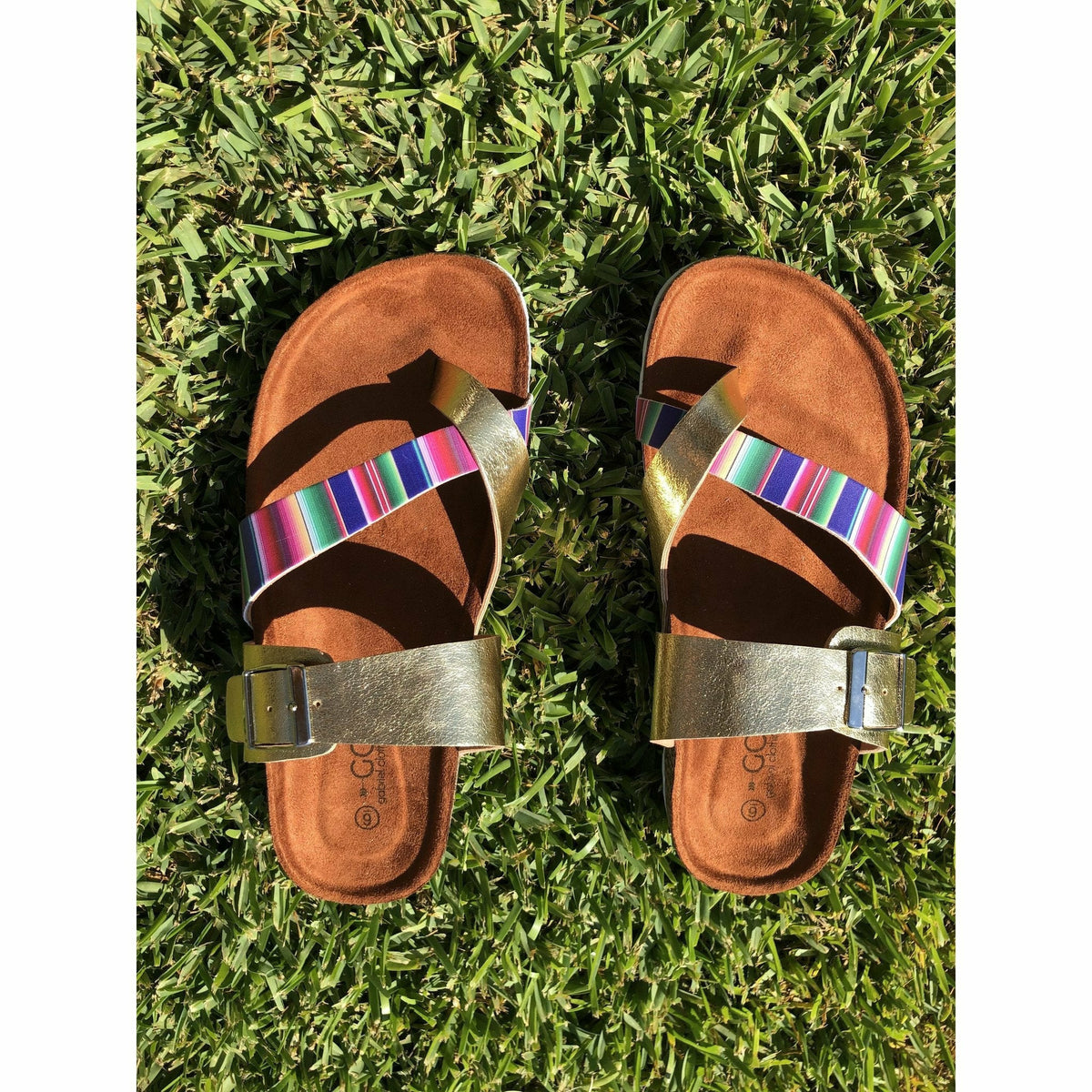 Gold Serape Dream Sandal Pre-Order  (GC EXCLUSIVE) - couponlookups