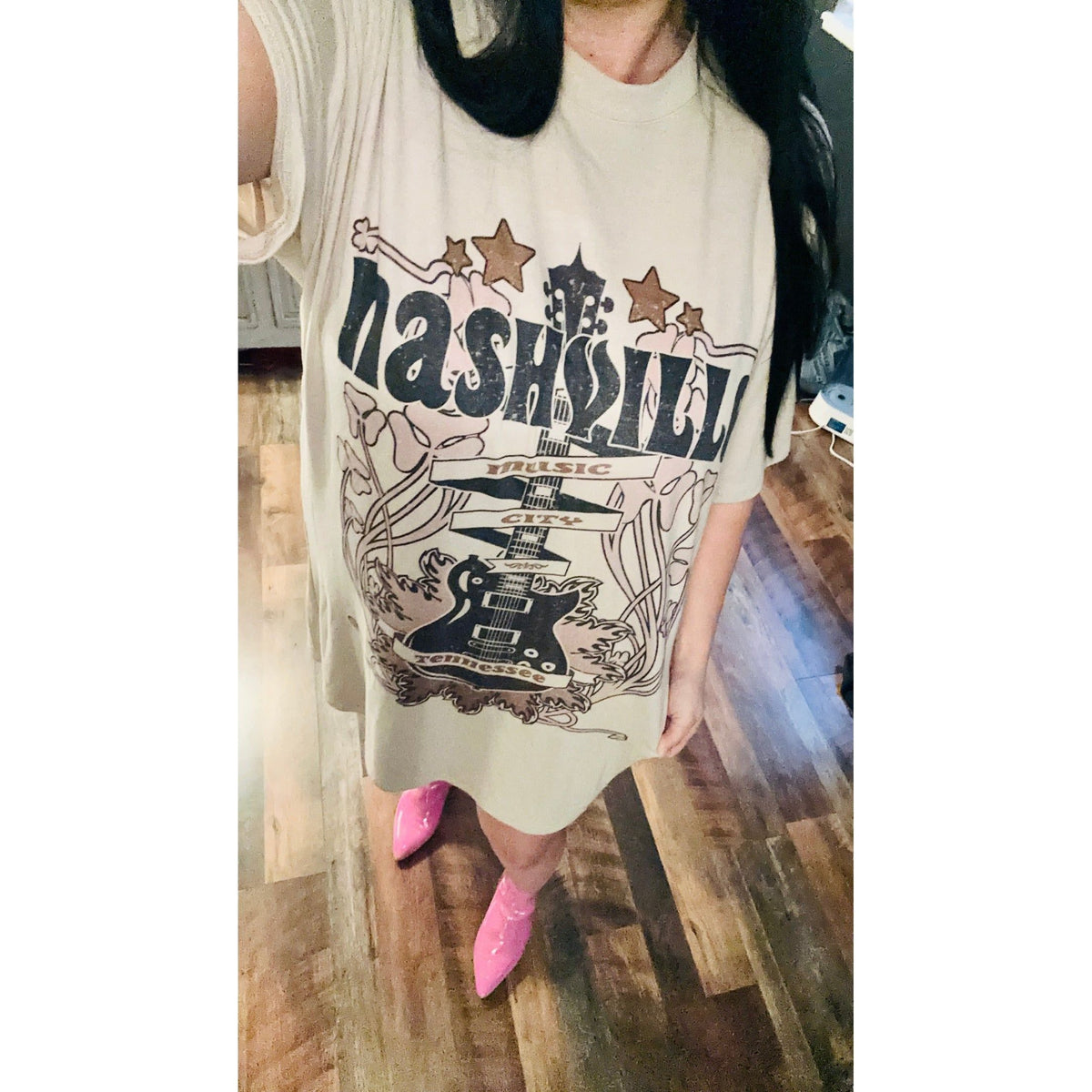 Shania Softest T-Shirt Dress Nashville (2 colors)